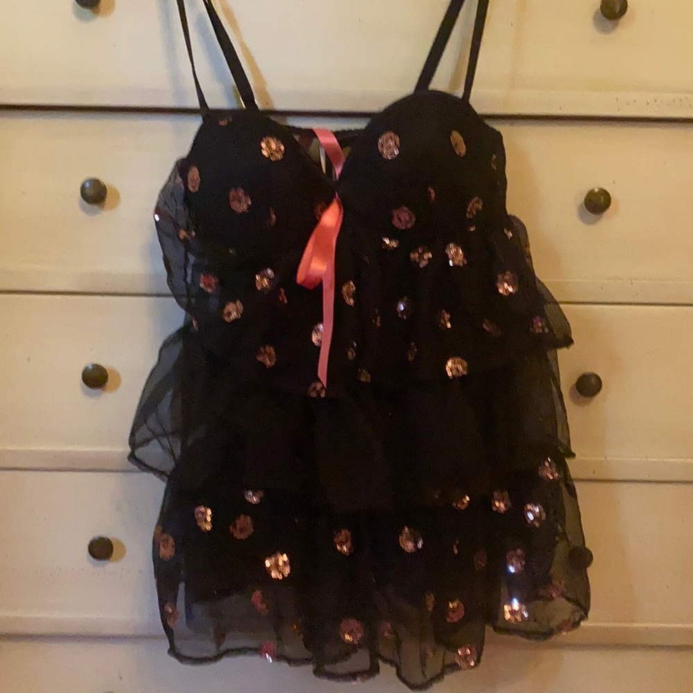 Victoria’s Secret sequin and tulle lingerie